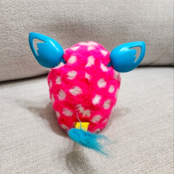 Furby Boom 2012 Interactive Pink White POLKA Dots Toy - Picture 2 of 3